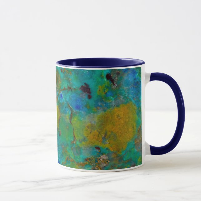 Caneca Cliff Azul Chrysocolla (Direita)