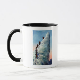 Caneca Climas de Montanha Tentando Ascendê-la a Seraca