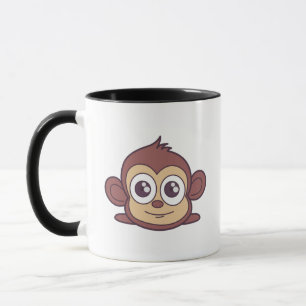 Caneca Clipe de macaco-macaco