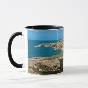 Caneca Clipes costeiros e praias em Cueva del Indio