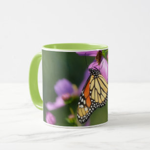 Caneca Close Up Borboleta Monarca