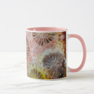 Caneca Close-up de Coral Rosa