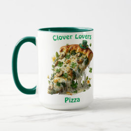 Caneca Clover Lovers Pizza St. Patrick’s Day