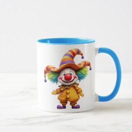 Caneca Clown rigolo prêt à faire rire.