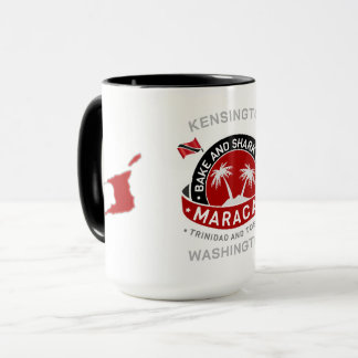 Caneca Clube de Bake and Shark de Trinidad e Tobago BRANC
