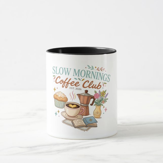 Caneca Clube de Café das Manhãs Lentas (Centro)