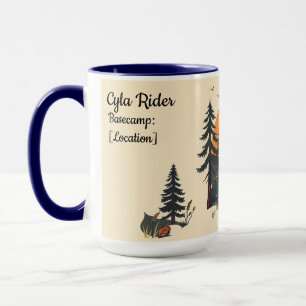 Caneca Clube de Caminhada Retro Parque Nacional