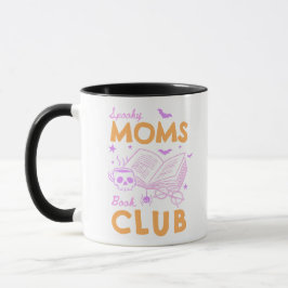 Caneca Clube de Leitura de Mães Assustadoras Personalizáv