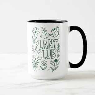 Caneca Clube de Plantas Jardim Amante de Plantas
