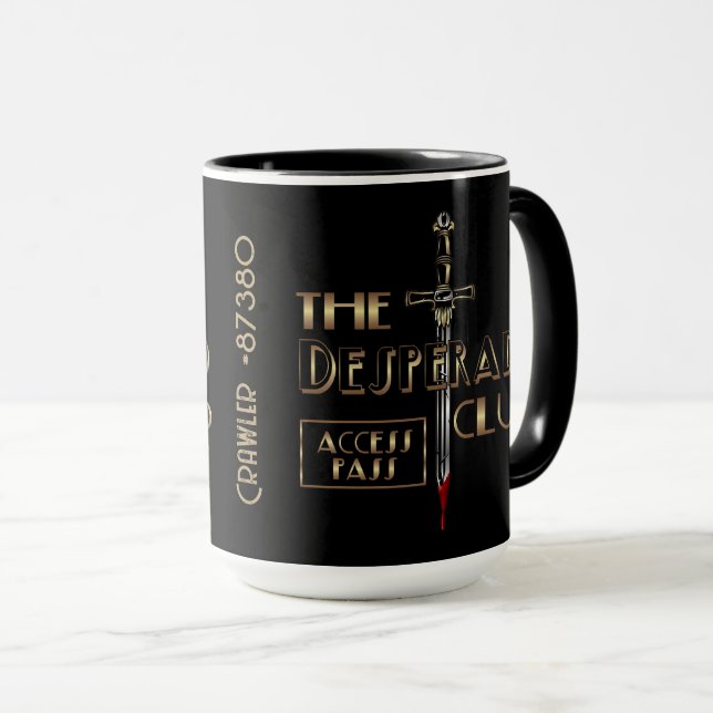 Caneca Clube Desperado (Frente Esquerda)