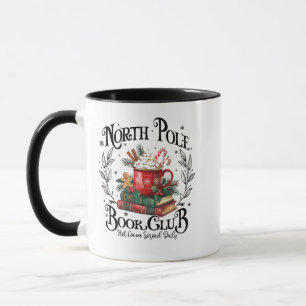Caneca Clube do Livro do Polo Norte Chocolate Quente Nata