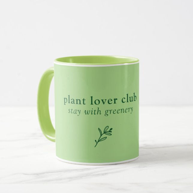 Caneca Clube Greenery (Frente Esquerda)