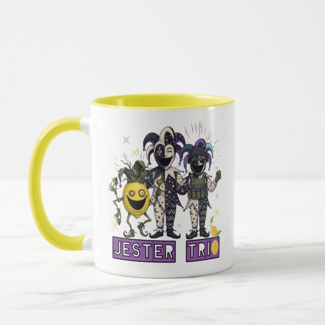 Caneca Clube Trio do Bobo do Vazio (Esquerda)