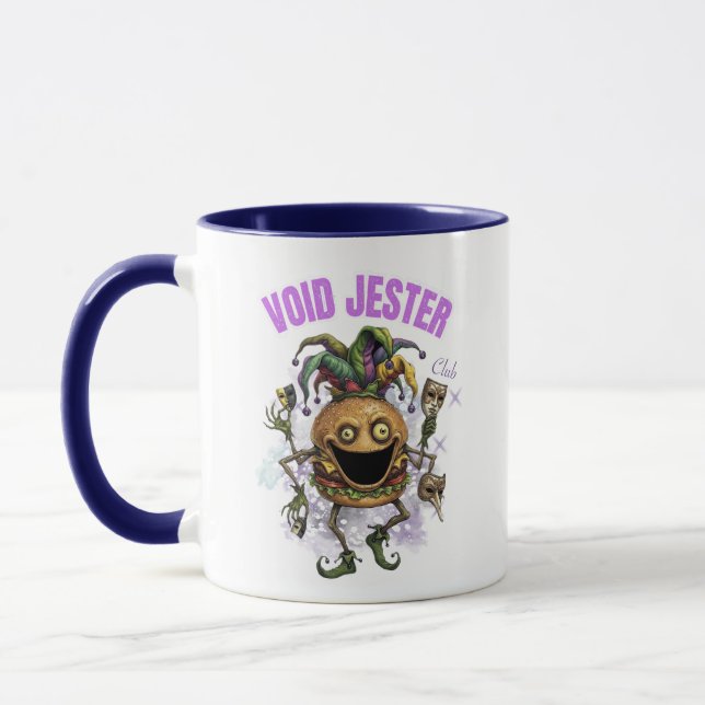Caneca Clube Void Jester - amigo Hambúrguer (Esquerda)