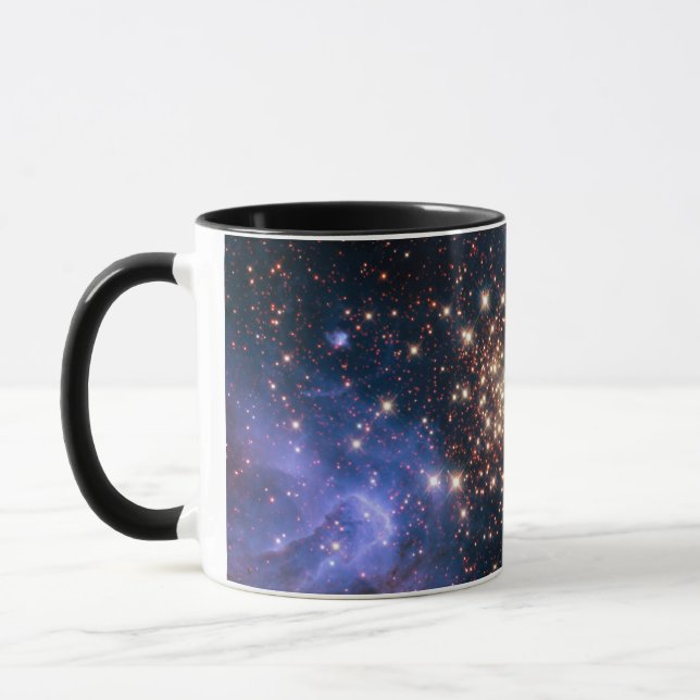 Caneca Cluster com estrelas NGC 3603 (Hubble) (Esquerda)