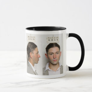 Caneca Clyde Champion Barrow Prisão Dallas Por Volta de 1