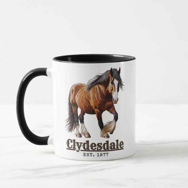 Caneca Clydesdale Mug (Esquerda)