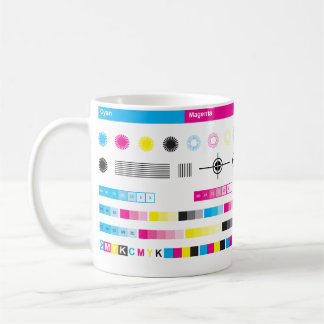Caneca CMYK Color Guides