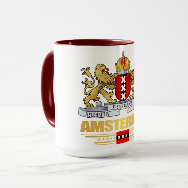 Caneca COA de Amesterdã (Frente Esquerda)