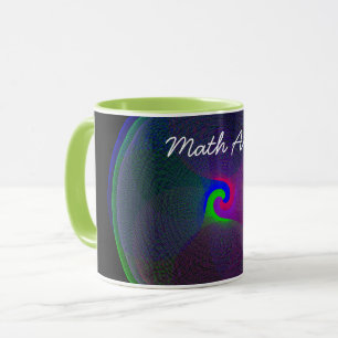 Caneca Coágulo De Café Geométrico Colorido