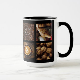 Caneca Coágulos monográficos personalizados do café Lover
