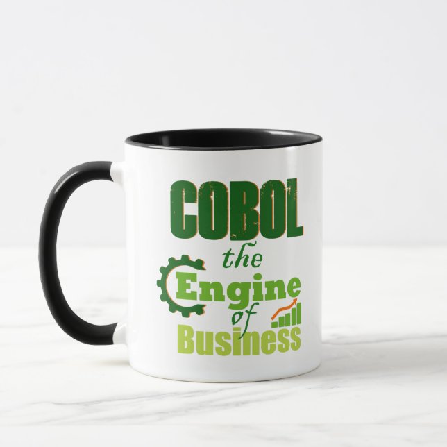 Caneca Cobol O Motor do Negócio  (Esquerda)