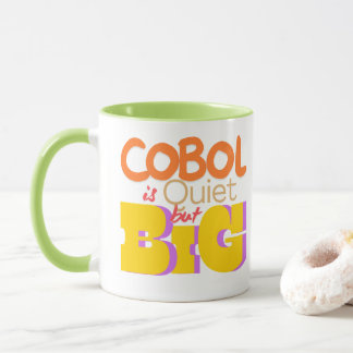 Caneca Cobol Programming Language is Quiet But Big 