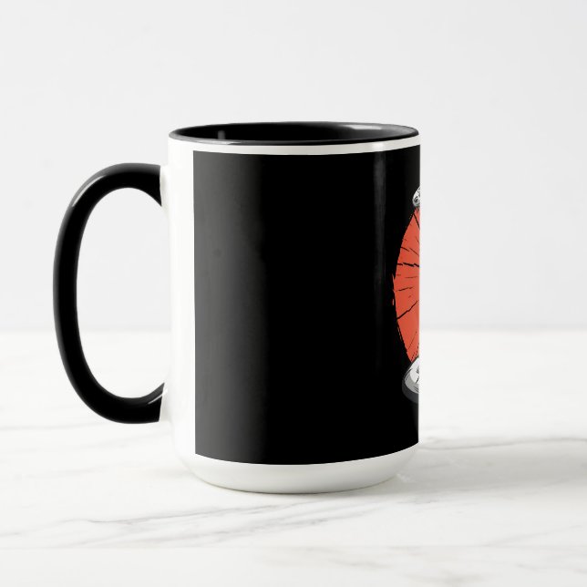 Caneca Cobra abre capô, cobra atacando (Esquerda)