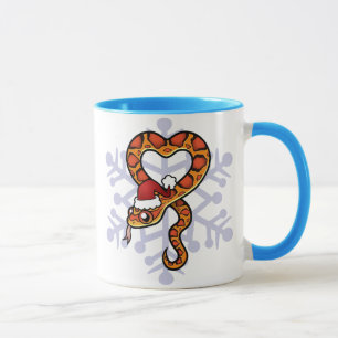 Caneca Cobra de Natal