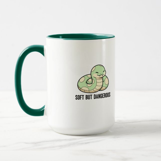 Caneca Cobra Gordinha Kawaii (Esquerda)