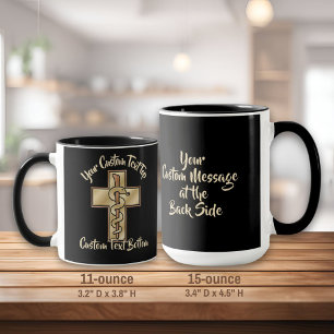 Caneca Cobra na Cruz