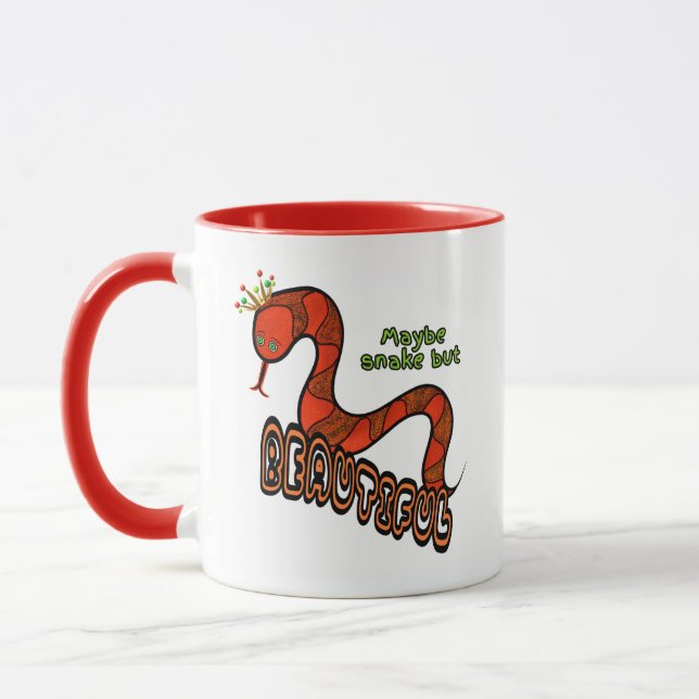 Caneca Cobra vermelha (Esquerda)