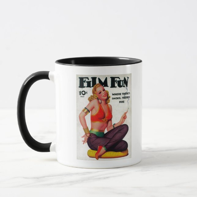 Caneca Cobrir 10 da Revista Film Fun (Esquerda)