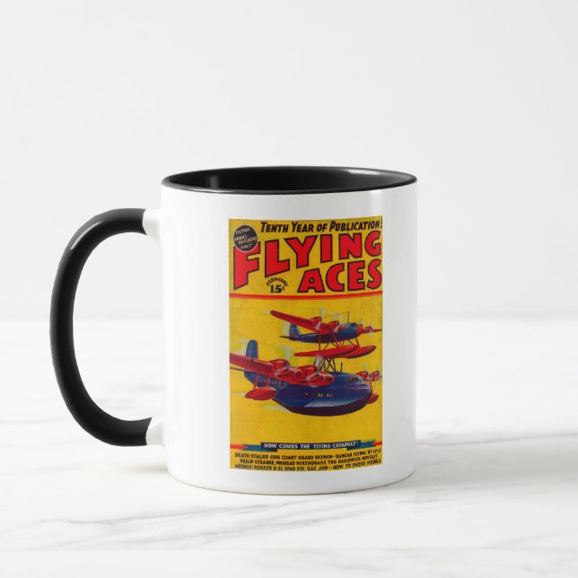 Caneca Cobrir da Flying Aces Magazine (Esquerda)
