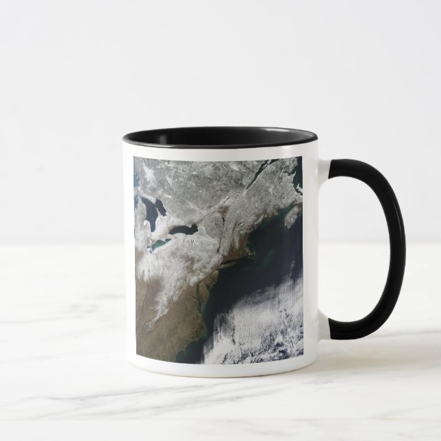 Caneca Cobrir de neve que se estende do Canadá (Direita)