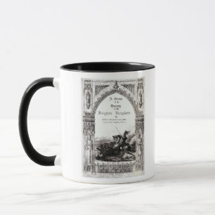 Caneca Cobrir 'de um esboço da história os cavaleiros