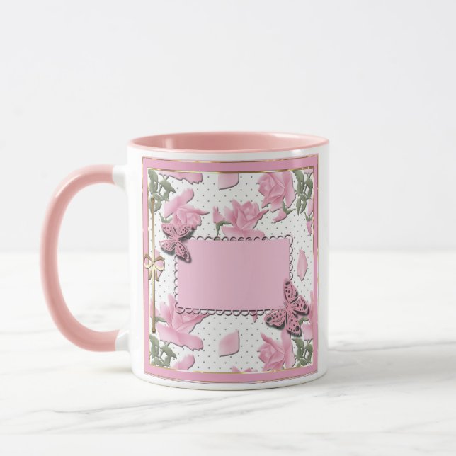 Caneca Cobrir rosa (Esquerda)