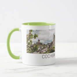 Caneca Cochem Moselle Panorama Alemanha Souvenir