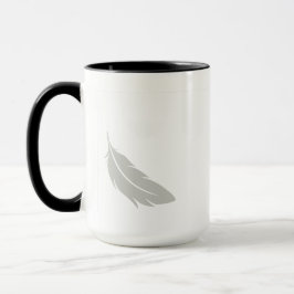 Caneca Cockatiel cinzento