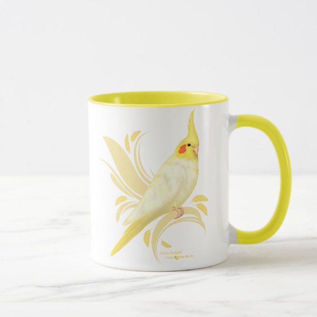 Caneca Cockatiel de Lutino (Direita)