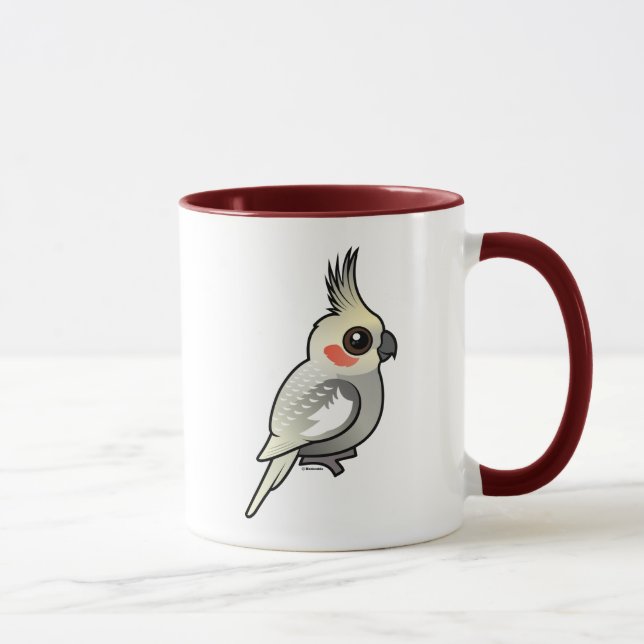 Caneca Cockatiel Spangled (Direita)
