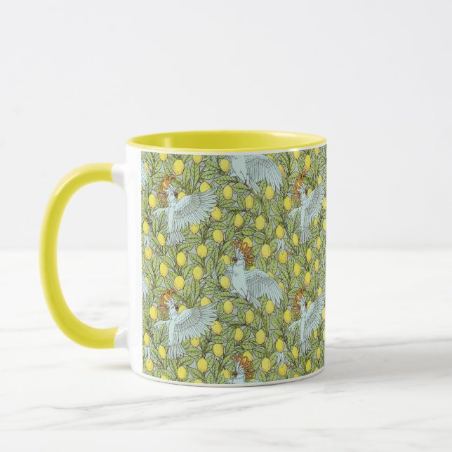 Caneca Cockatoo com Impressão de limões (Esquerda)