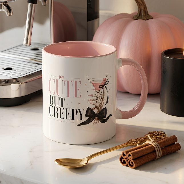 Caneca Cocktail de Esqueleto Coquete Rosa Fofo porém Assu (Criador carregado)