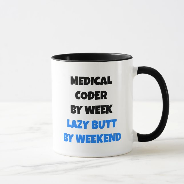 Caneca Cód. Médico preguiçoso (Direita)