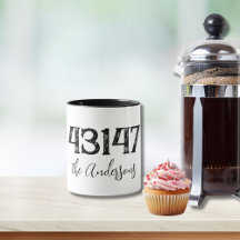 Código postal danificado