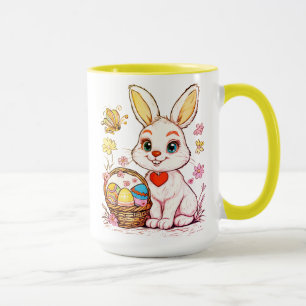 Caneca Coelhinho de Páscoa Reproduzido