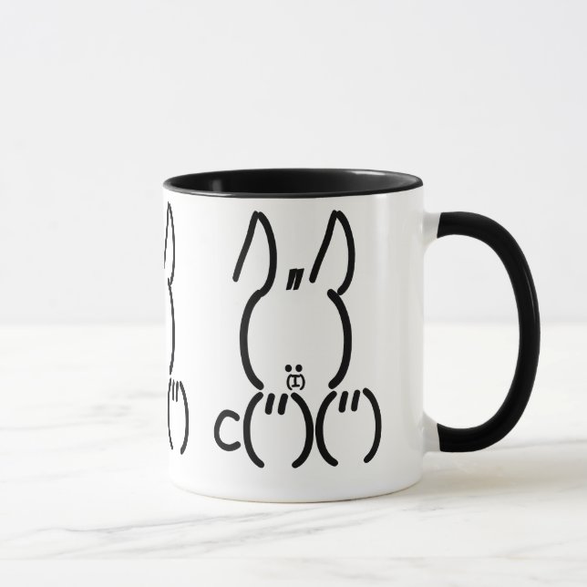 Caneca Coelho ASCII (Direita)