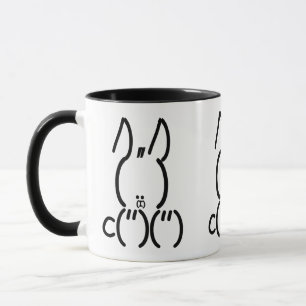 Caneca Coelho ASCII