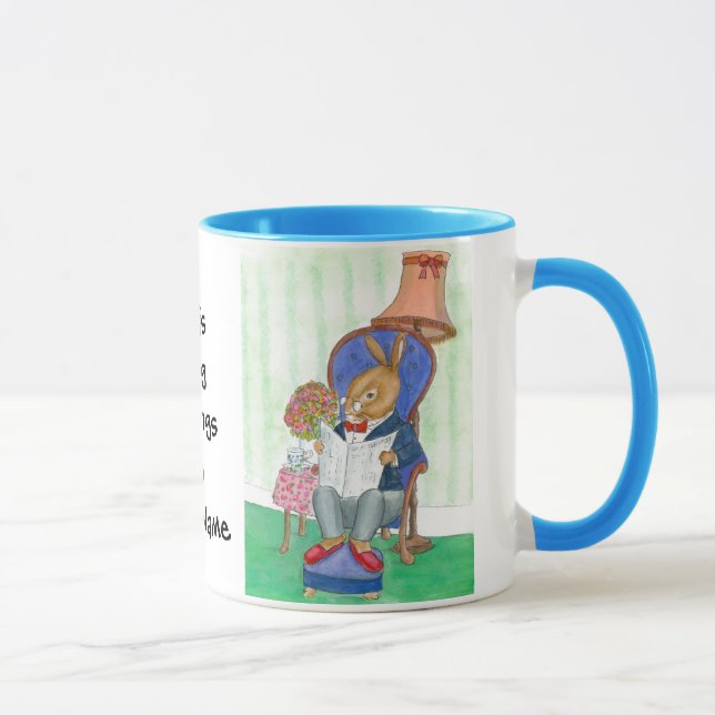 Caneca Coelho Café Mug para Personalizar (Direita)