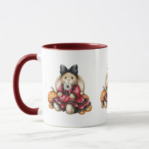 Caneca Coelho com pirulito, Halloween, Autor Natasha nos